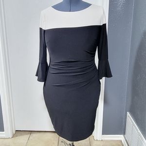 Chaps Color block Sheath Dress